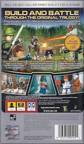 Lego Star Wars 2 - The Original Trilogy Platinum - PSP Spil (Genbrug)